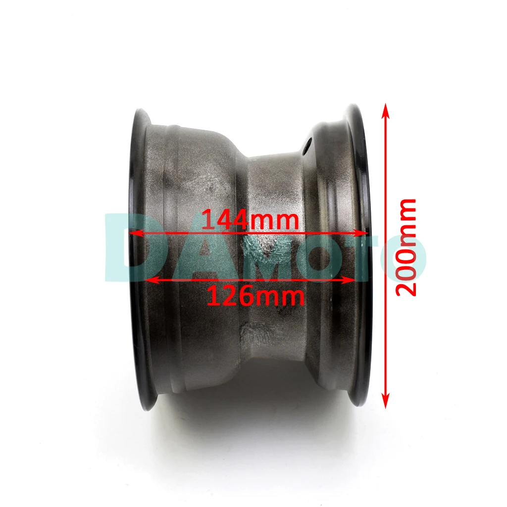 for Taotao Steel for Kazuma,for BMX Three T 7 Inch Wheel Rim Hub 3 Holes ATV Tire with Hub Rim 16x8-7 for 125cc ATV works with most Chinese Brands Sunl for Roketa for kindroad